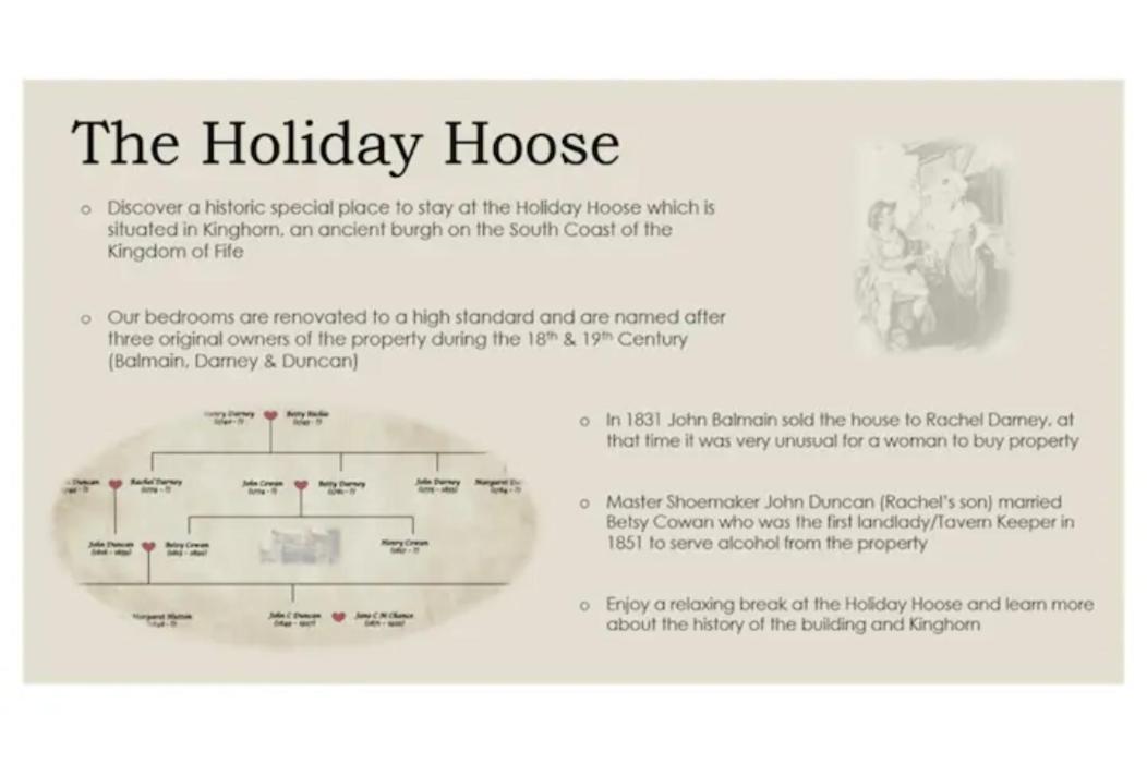 The Holiday Hoose Kinghorn Exterior foto